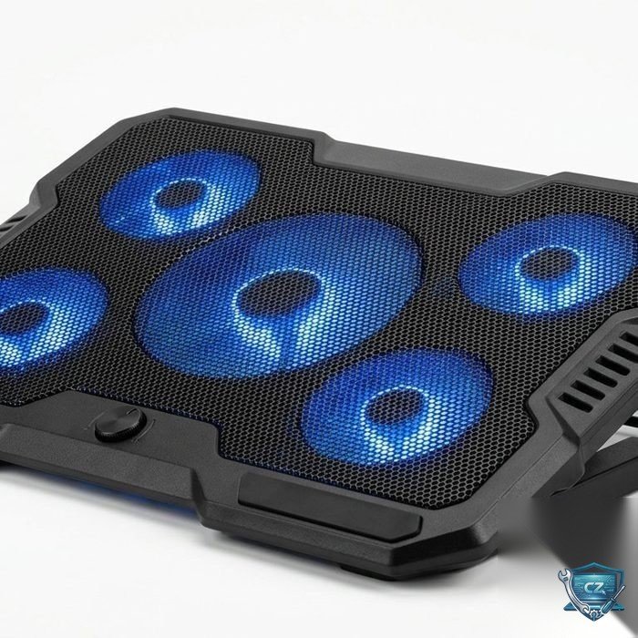 Laptop Cooling Pad 5-fan RGB