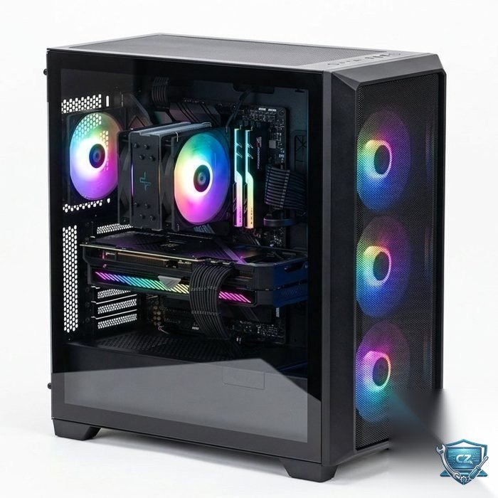 Click Zone Gaming PC Entry (i5 12400F / 16GB / 512GB / RTX 3050)